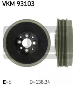 Ременный шкив SKF VKM 93103